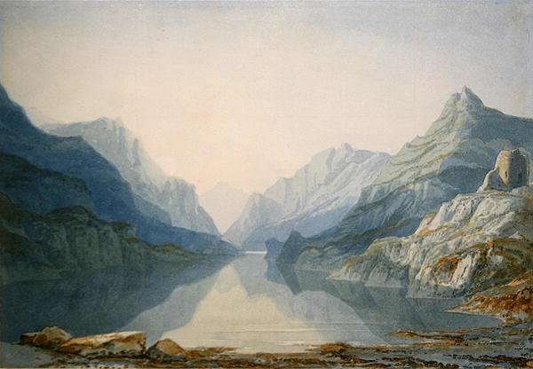 Dolbadarn Castle by Romanticism