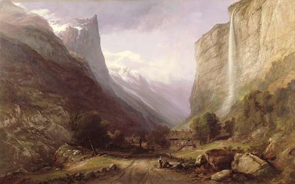 Swiss Scene by Romanticism
