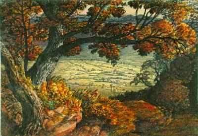 The Weald of Kent, c.1827-28 by Romanticism