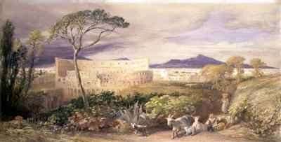 The Colosseum and Alban Mount by Romanticism