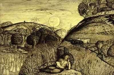 Valley Thick with Corn by Romanticism