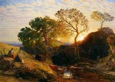 Sunset, c.1861 by Romanticism