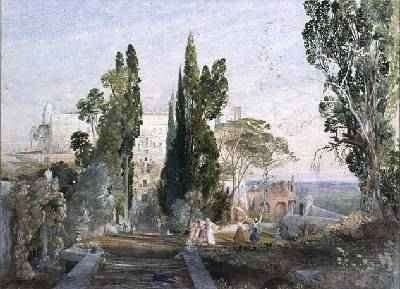 The Villa dEste by Romanticism