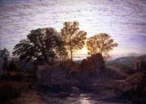 The Water Mill by Romanticism