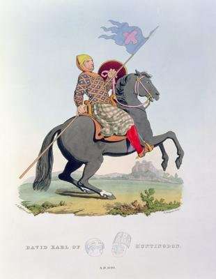 David Earl of Huntingdon 1084-1153 1120 by Romanticism