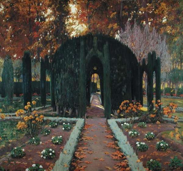 La Glorieta Aranjuez 1909 by Romanticism