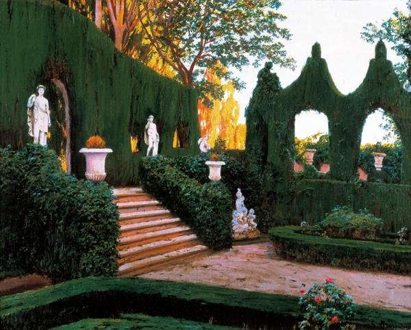 Neoclassical Garden, 1890s by Romanticism