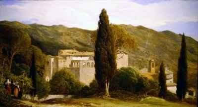Panoramic View near Rome 2 by Romanticism