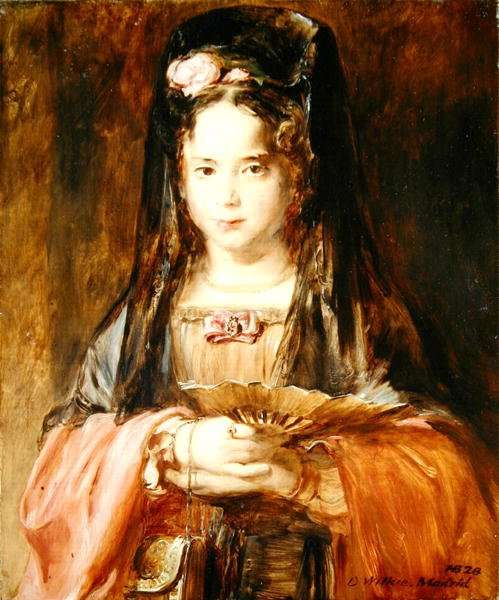 The Spanish Girl, 1828 by Romanticism