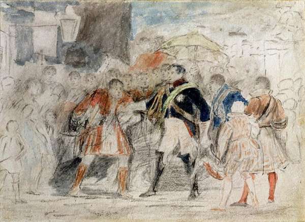 George IV (1762-1830) in Edinburgh by Romanticism