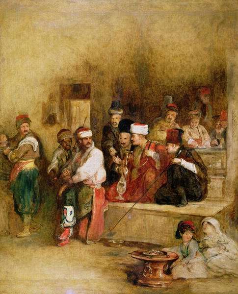 A Tartar Messenger Narrating the News of the Victory of St. Jean DAcre, 1840 by Romanticism