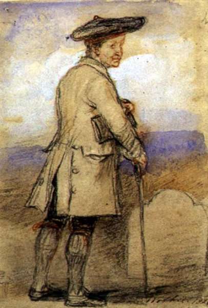 Study for Old Mortality by Romanticism