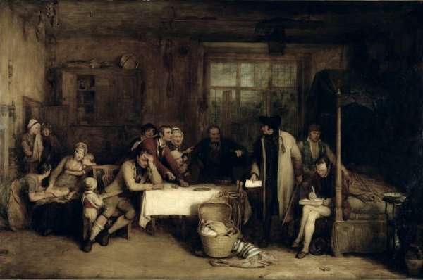 Distraining for Rent, 1815 by Romanticism