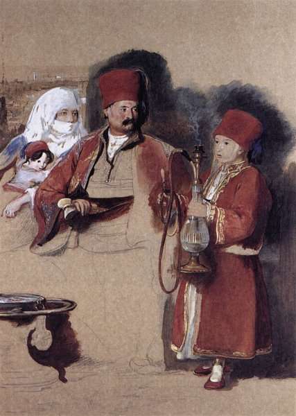 Sotiri, Dragoman of Mr Colquhoun 1840 by Romanticism