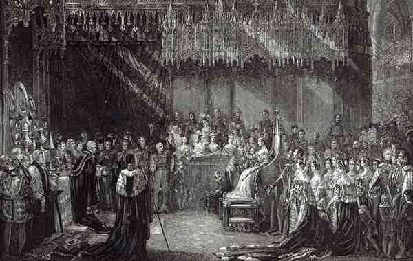 The Coronation of the Queen by Romanticism