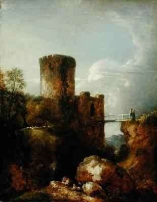 Conway Castle by Romanticism
