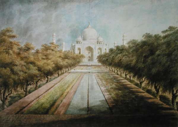 Taj Mahal by Romanticism