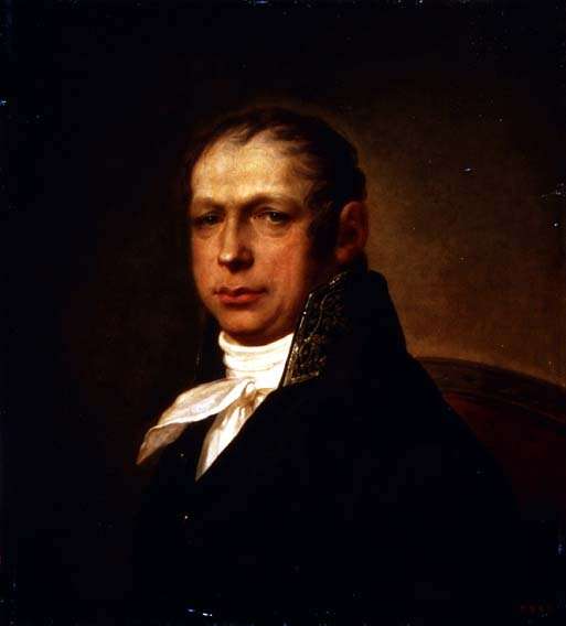 Portrait of the Architect Adrian Dmitrievich Zakharov 1761-1811 1804 by Romanticism