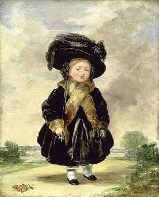 Queen Victoria aged Four by Romanticism
