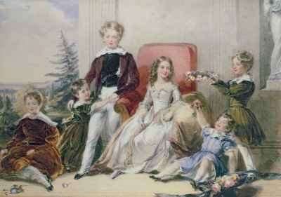 Children of Elhanan Bicknell by Romanticism