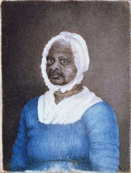 Portrait of Elizabeth Mumbet Freeman c.1742-1829 1811 by Romanticism