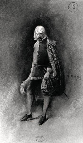 Costume for Ruy Blas 1838 by Victor Hugo 1802-85, revival at the Comedie Francaise in 1879 by Romanticism