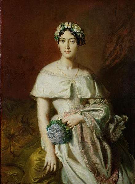 Mademoiselle Marie-Therese de Cabarrus, 1848 by Romanticism