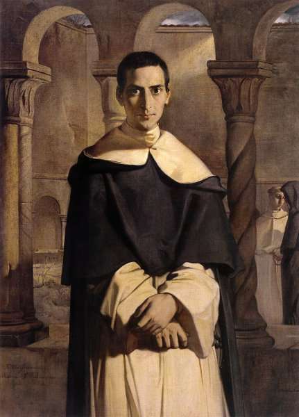 Portrait Of The Reverend Father Dominique Lacordaire Of The Order Of The Predicant Friars by Romanticism