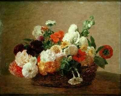 Still life with Flowers by Romanticism
