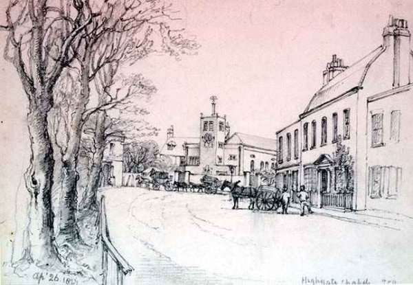 Highgate Chapel by Romanticism
