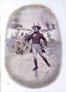 Ice Skating by Romanticism