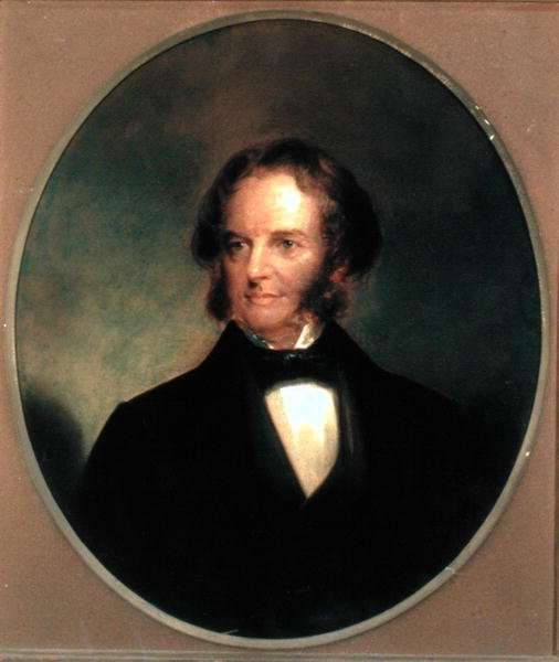 Portrait of Henry Wadsworth Longfellow 1807-82 1859 by Romanticism