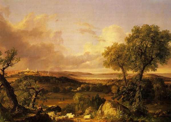 View of Boston by Romanticism