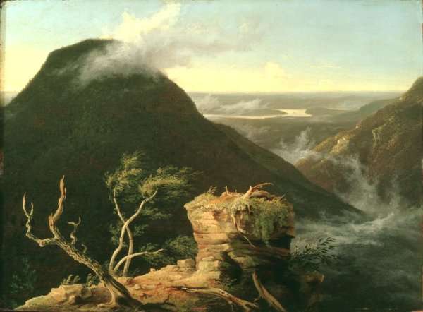 View of the Round-Top in the Catskill Mountains, 1827 by Romanticism