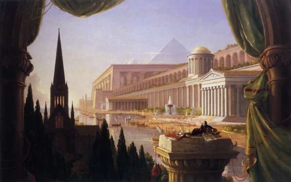 The Architect's Dream 1840 by Romanticism