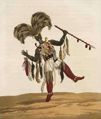 A Captain in his War Dress by Romanticism