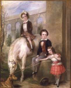 A Family Group by Romanticism