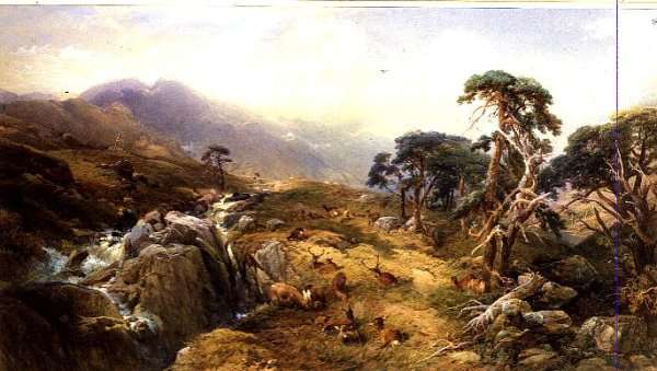 Ben Venue in the Trossachs by Romanticism