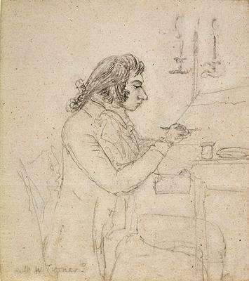 Portrait of Joseph William Mallord Turner 1775-1851 by Romanticism