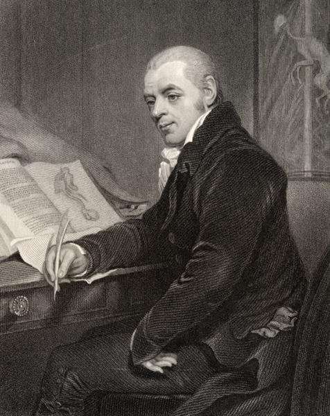 Joshua Brookes, engraved by H. Cook, from National Portrait Gallery, volume V, published c.1835 by Romanticism