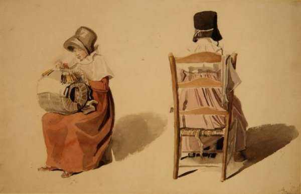 Lacemaking by Romanticism