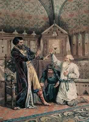 A Boyar's Court by Romanticism