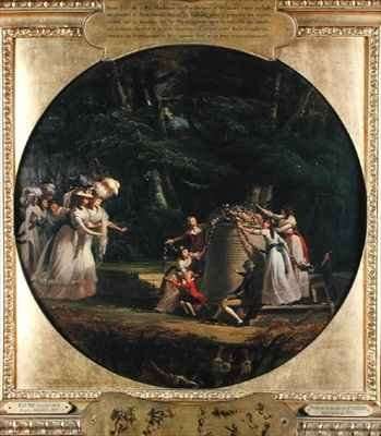 Louise Marie Adelaide de Bourbon Conti 1753-1821 Duchess of Orleans at Spa in 1787 by Romanticism