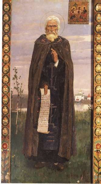 Sergius of Radonezh 1882 by Romanticism