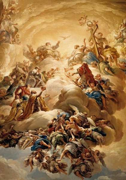 Adoration of the Trinity 1791-92 by Romanticism