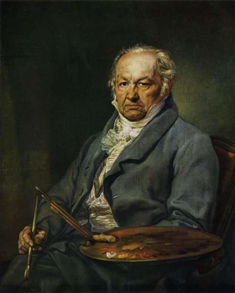 The Painter Francisco de Goya 1826 by Romanticism