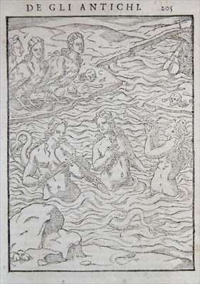 Sirens and Harpies Luring Sailors to their Deaths by Romanticism