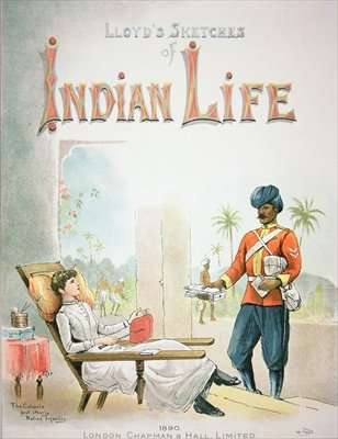 The Colonels post orderly Native Infantry by Romanticism