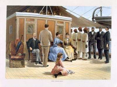 In the Indian Ocean from P and O Pencillings by Romanticism