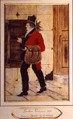 London Postman of 1830 1897 by Romanticism